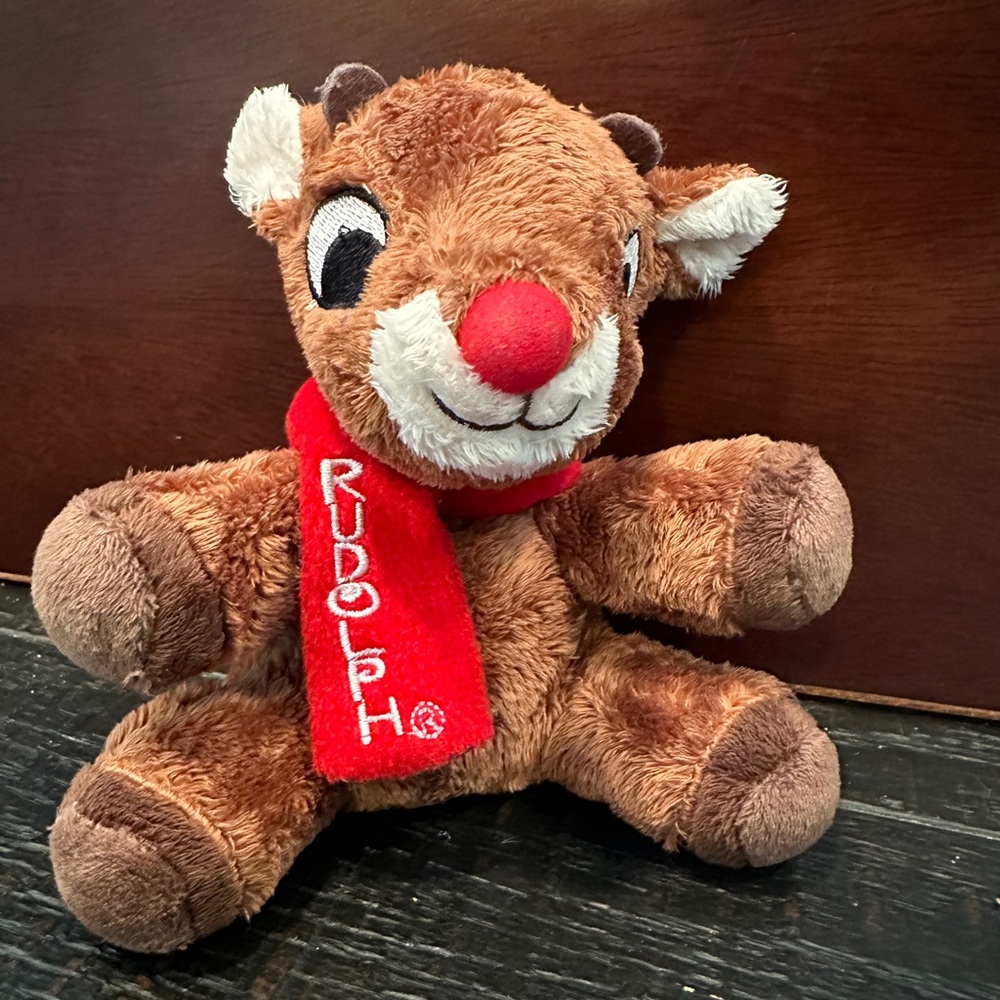 Rudolph stuffed toy